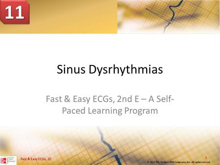Fast & Easy ECGs, 2nd E – A Self-Paced Learning Program