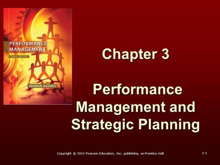 Chapter 3 Performance Management and Strategic Planning