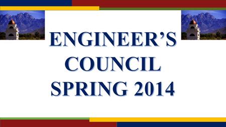 The Engineer’s Council (E-Council) is the lead organization that represents the student body and all student organizations within the College of Engineering.