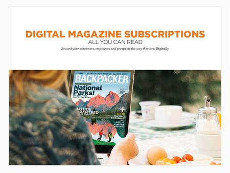 Digital Magazine Subscriptions With Over 1,000 global magazines at your fingertips, Readly is the ultimate magazine subscription. This digital magazine.