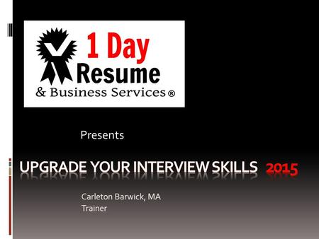 Upgrade your interview skills 2015