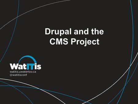 Drupal and the CMS Project. Lesson Learned #1 Keep your modules updated, especially when there are security concerns in the update notes 2010 | The Sky’s.