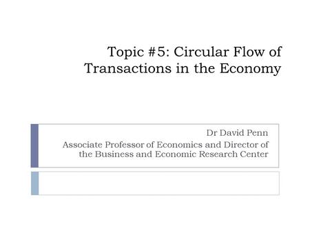 circular flow definition economics