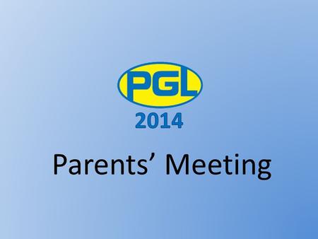 Parents’ Meeting. Promotional video Overview Find out what the Year 6 Residential is all about Meet the group leaders Find out what the children will.