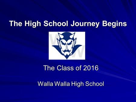 The High School Journey Begins