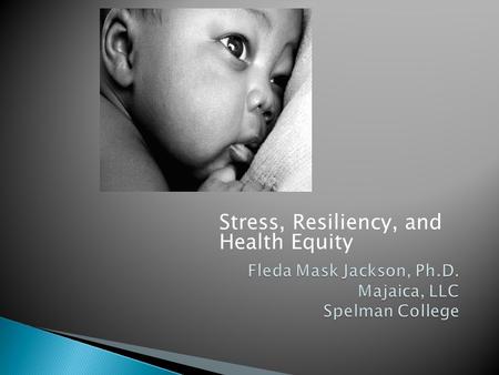 Stress, Resiliency, and Health Equity.  Present materials on the development and translation of a racial and gendered stress measure as the foundation.