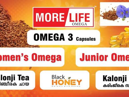 Morelife omega - 3 The Mahatma once said … wherever flaxseed becomes a regular food item among the people there will be better health …..