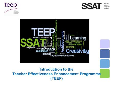 Teacher Effectiveness Enhancement Programme