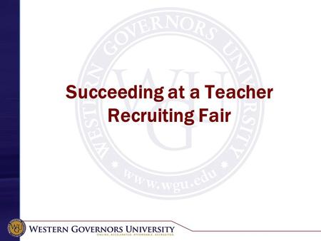 Succeeding at a Teacher Recruiting Fair. Teacher Job Fairs Teacher fairs function differently across states Read job fair instructions. Some fairs charge.