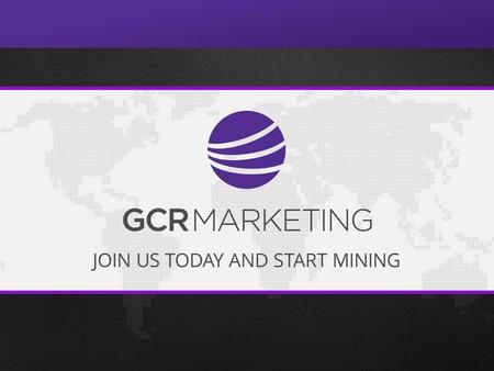 Global Currency Reserve (GCR) was created to help YOU profit from the rise of the cryptocurrency movement. We offer you attractive worldwide possibilities.