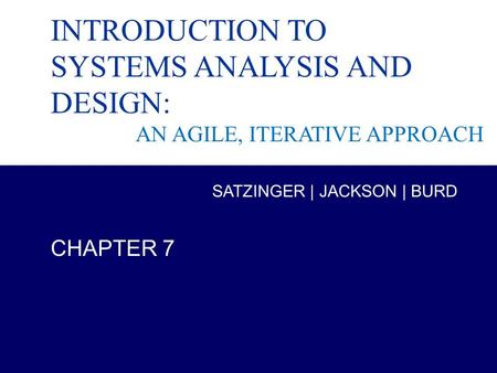 Systems Analysis and Design in a Changing World, 6th Edition