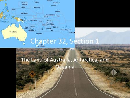 The Land of Australia, Antarctica, and Oceania