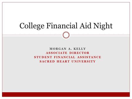 College Financial Aid Night