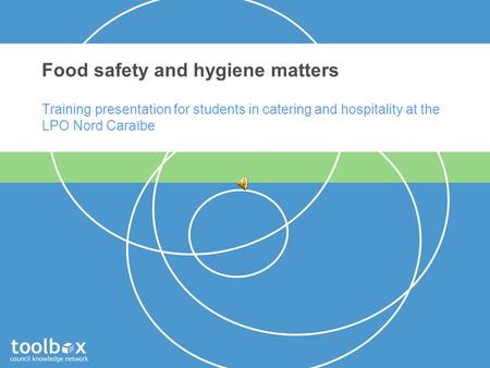 Food safety and hygiene matters