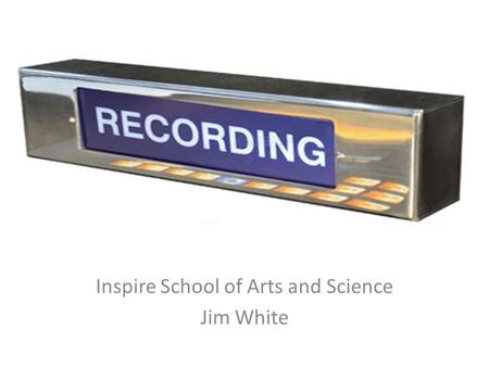 Inspire School of Arts and Science Jim White. Equalization (EQ) Equalization means boosting or cutting specific frequencies within an audio signal. A.