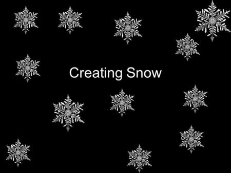 Creating Snow. Step 1 Begin opening an image on photoshop.