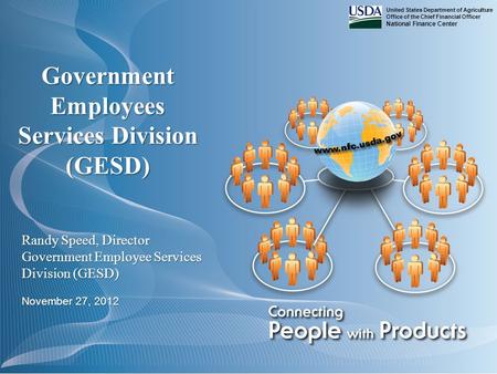 Government Employees Services Division (GESD)