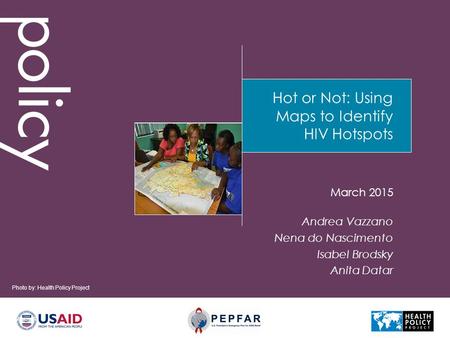 Hot or Not: Using Maps to Identify HIV Hotspots