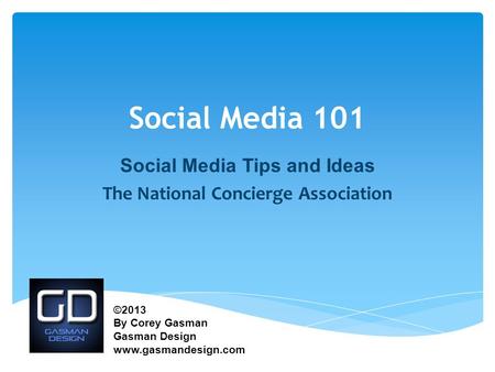 Social Media Tips and Ideas The National Concierge Association