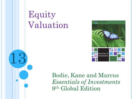 13 Equity Valuation Bodie, Kane and Marcus
