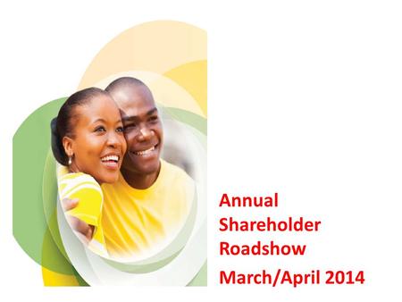 Annual Shareholder Roadshow March/April 2014. Contents 1.Objectives of Hlumisa 2.ABIL shareholding 3.Reserve shares 4.Unclaimed dividends and documentation.