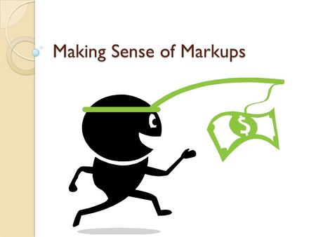 Making Sense of Markups