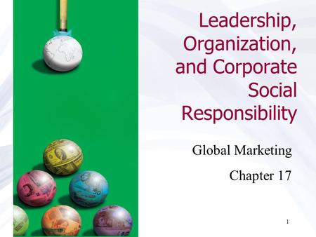 Leadership, Organization, and Corporate Social Responsibility