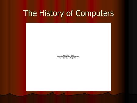 The History of Computers. Evolution of Mechanical Evolution of Mechanical Computers  A computer is An electronic device for the storage and processing.