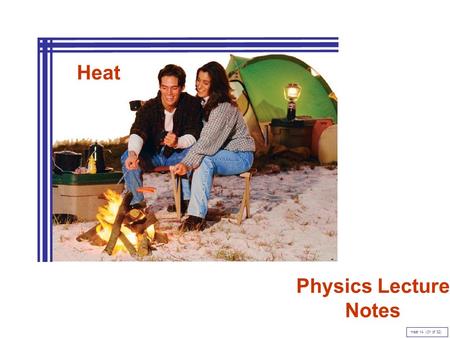 Heat Physics Lecture Notes