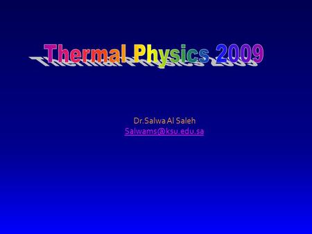 Dr.Salwa Al Saleh Lecture 12 Air Conditioners Air Conditioners Air Conditioners Air Conditioners.
