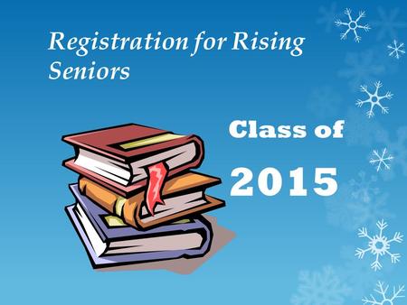 Registration for Rising Seniors Class of 2015. Mount Tabor High School Counselors  A-CMs. Corey Daniel  D-HMs. Kristine Doyle  I-MMrs. Colleen Santos-Roberts.