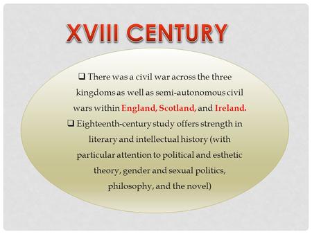  There was a civil war across the three kingdoms as well as semi-autonomous civil wars within England, Scotland, and Ireland.  Eighteenth-century study.