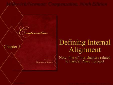 Defining Internal Alignment
