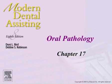 Oral Pathology Chapter 17
