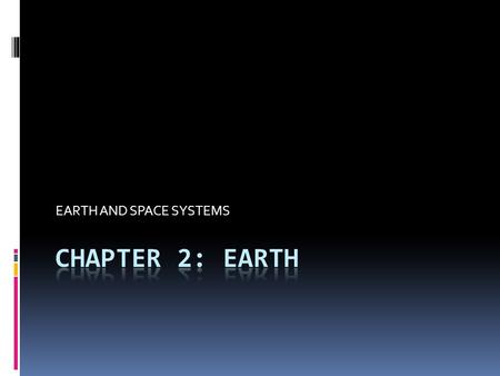 EARTH AND SPACE SYSTEMS. Did you know?  Earth’s surface is 66% water and 34% land. From space, Earth appears as a blue and white sphere hanging in the.