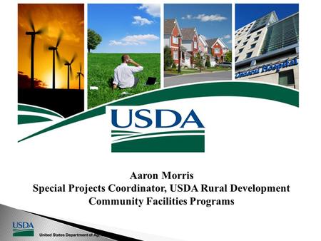 Special Projects Coordinator, USDA Rural Development