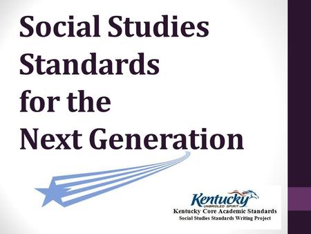 Social Studies Standards for the Next Generation.