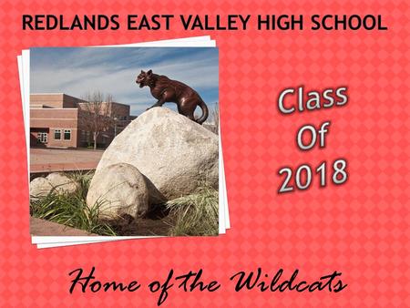 Home of the Wildcats. Counselors will return to the middle schools in May to hand out course selections to students. Summer mailer (middle of July)-Go.