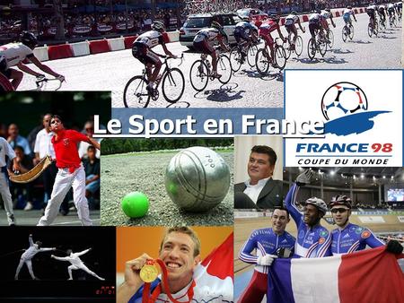 Le Sport en France. List of the 20 sports counting the biggest number of players in France in 2007. 1: le football 11: la natation 1: le football 11:
