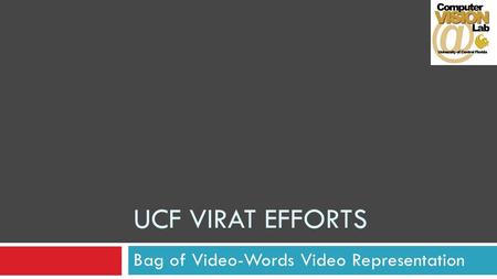 Bag of Video-Words Video Representation