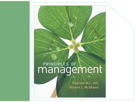 chapter 1 Management McGraw-Hill/Irwin Principles of Management © 2008 The McGraw-Hill Companies, Inc., All Rights Reserved.