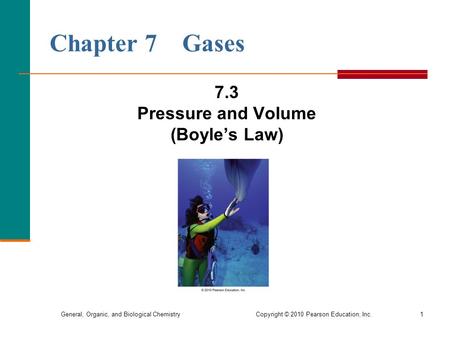 7.3 Pressure and Volume (Boyle’s Law)