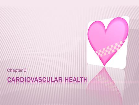Chapter 5.  Women are about as likely to die of cardiovascular disease as they are to die of breast cancer. True or False?  FALSE. Cardiovascular disease.