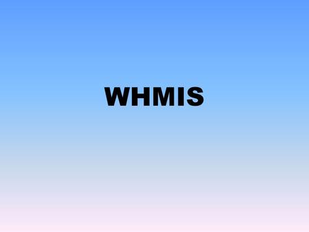 WHMIS. Class A COMPRESSED GAS  Gases under high pressure  Could explode if dropped, bumped, punctured or heated  Examples: Oxygen, helium, carbon dioxide.