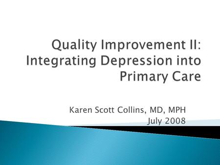 Karen Scott Collins, MD, MPH July 2008. Public Benefit Corporation Governing:  11 Acute Care Facilities  Four Long Term Care Facilities  Six Diagnostic.