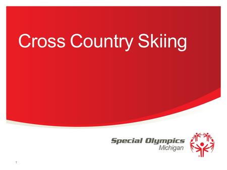 Michigan Cross Country Skiing 1. Uniforms  Bibs: all competitors must wear competition bibs for both time trials and finals races.  Athletes should.