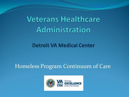 Veterans Healthcare Administration Detroit VA Medical Center