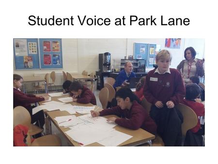 Student Voice at Park Lane