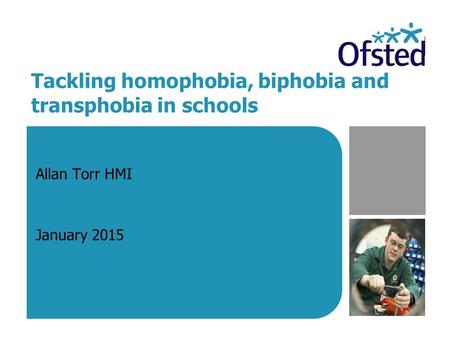 Tackling homophobia, biphobia and transphobia in schools