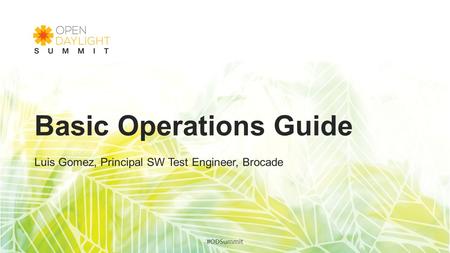 Basic Operations Guide